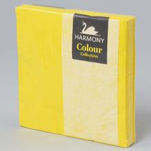 048C33-3 SERVÍTKY HARMONY JEDNOF. 33x33cm/3vr/20ks SUNFLOWER YELLOW - Ubrousky vánoční | FLORASYSTEM