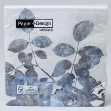 200723 SILVER LEAVES 33x33cm - FLORASYSTEM