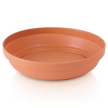 PG22 MISKA Glinka 22x5CM Terakota - Miska okrúhla pod kvetináč | FLORASYSTEM