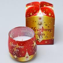 VOŇ.V SKLE CHRIST. EXCLUSIV STAR GOLD 100GR/EX107/ 8cm - FLORASYSTEM