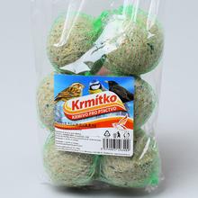 Krmítko - Lojová koule 6ks / 6x90g / 20 / k. - Chovatelské potřeby | FLORASYSTEM