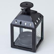 LAMPÁŠ KOV MAT.ČIERNA 7x7x11cmm - FLORASYSTEM