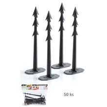 IHR20050 hřebík PLASTOVÝ HARPOON PEG 200/50 ks (6,7x3,8xh20,9CM) - Textilie | FLORASYSTEM