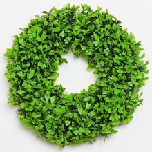 VĚNEC Zimostráz 26X5CM - Věnec zeleň | FLORASYSTEM