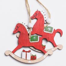 DREVENÝ KONÍK 7X7x0,5CM ČER. S/2 - FLORASYSTEM