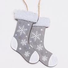 AKCIA! DREVENÉ PONOŽKY ŠEDÉ 48x11x1 - Rukavice, ponožky, čepice | FLORASYSTEM