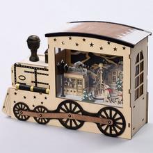 LED HRAJÚCI DREV VLAK 30x10x21CM SUPER CENA!  - Led dřevo | FLORASYSTEM