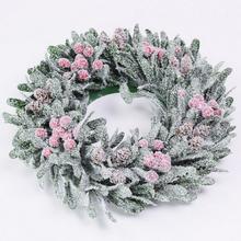 VENIEC IMELO BOBULE+ŠIŠKY GLIT.30CM - Věnec vánoční  | FLORASYSTEM