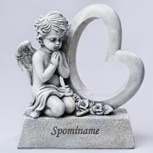 LED ANJEL SRDCE 18x8x19CM POLYRES=211730 - FLORASYSTEM