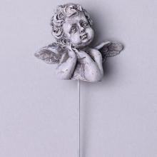 ANJEL ZÁPICH 18x3,5x5CM POLYRES - Šedé | FLORASYSTEM