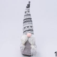 Vianočné dekorácie - Mikuláš v šedých čiapkach.