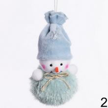 Záves snehuliak a Santa v zelenom mixe.