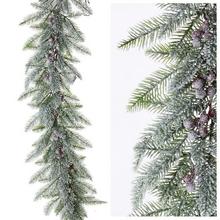 GIRLANDA ČEČINA BOBULE OSNEŽ 110CM - FLORASYSTEM