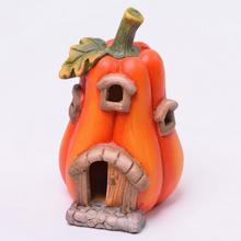 DOMČEK TEKVICA LED KERAM.9.4*8.9*14.4CM   - FLORASYSTEM