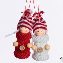 Vianočné ozdoby - anjelik v mixe farieb.