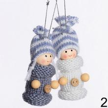 Vianočné ozdoby - anjelik v mixe farieb.