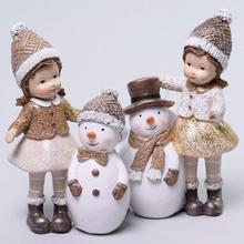 DÍVKA se sněhulákem 9 * 5.5 * 15CM MIX2 - FLORASYSTEM
