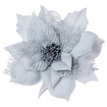 KS POINSETT KLIP stříb - Květ na klipu | FLORASYSTEM