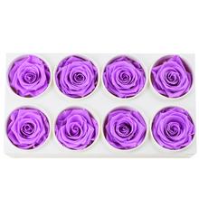 Ruža preparovaná 5cm BABY LILI /ks - bal. 8 ks - Růže | FLORASYSTEM