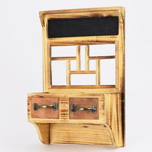 OBAL DREVO POLICA HNEDÁ 25x13x38CM SUPER CENA! - Nábytek | FLORASYSTEM