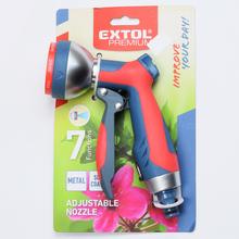 Postřikovač zahradní zinkový, 7-funkční, pogumovaná rukojeť - Zavlažovače | FLORASYSTEM
