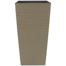 591 OBAL + VKLAD Finezja DLUTO frappe 40x40x75,3CM - Štvorcový vysoký s vkladom | FLORASYSTEM