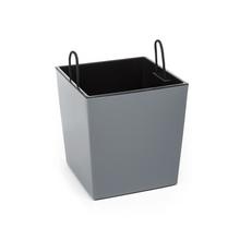 551 OBAL + VKLAD JUKA szary 19X19X19CM - FLORASYSTEM