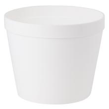 KVĚTINÁČ 8CM BÍLÝ - FLORASYSTEM
