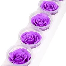 Ruža preparovaná 6,5cm BABY LILY /ks - bal. 6 ks - FLORASYSTEM