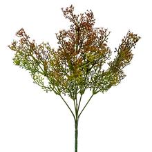 ZÁPICH MINI KVIETKY TM.HNED. 35CM - Zápich oranžový / červený / hnedý | FLORASYSTEM