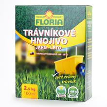 FLORIA Trávníkové hnojivo JAR-LÉTO 2,5kg - Granulováno | FLORASYSTEM