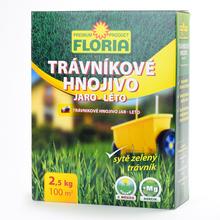 FLORIA Trávníkové hnojivo JAR-LÉTO 2,5kg - Granulované | FLORASYSTEM