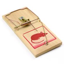 3538 DŘEVĚNÁ PASCA na krysy 17,5x8cm - Mechanická | FLORASYSTEM