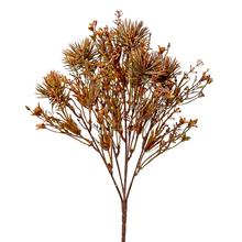 ZÁPICH  MIX ZELEŇ HNEDÁ 33CM - Zápich oranžový / červený / hnedý | FLORASYSTEM