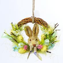 VENIEC SO ZAJACOM PRÚTIE/SLAMA24x6x17CM SUPER CENA! - Závěsné | FLORASYSTEM