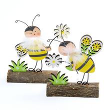 VČELA PODSTAVEC DREVO 9x12x3CM - Zvířatká celoroční | FLORASYSTEM