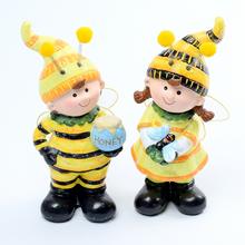 DETI VČIELKY POLYRESIN MIX/2 7,7x7,6x15CM - Keramika dekorační | FLORASYSTEM