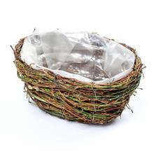 AKCIA! 359FL/S OBAL PRÚTIE RATAN NATUR  22*13*10 - Proutené obaly | FLORASYSTEM