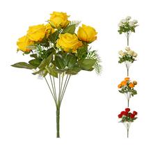 KYTICA RUŽA MIX 4F 43cm - Růže kytice | FLORASYSTEM