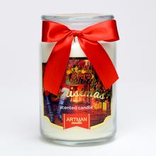 VOŇ.V SKLE CHRISTMAS VEĽ.MIKULÁŠ 700GR 16cm - Voňavé a v skle | FLORASYSTEM