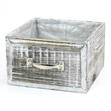 280FL/S DEBNIČKA DREVO HNEDÁ L:21*21*13H  - Dřevěné bedýnky | FLORASYSTEM