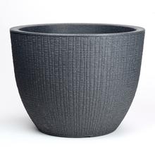 63206 KVETINÁČ BARCEO STONY BLACK 295/47 - Mrazuvzdorné obaly | FLORASYSTEM