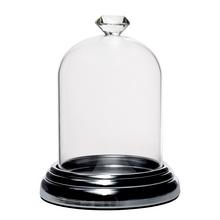 KUPOLA SKLO STRIEBORNY PODSTAVEC 16X21 SUPER CENA! - Misa a miska | FLORASYSTEM