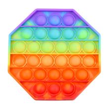 ANTISTRESOVÁ PUKACIA PODLOŽKA OSEMHRAN 45G 12cm - Pop it | FLORASYSTEM