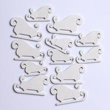 DREVENÉ SANE BIELE S/12 4,5x2,6CM 3,5x2CM - FLORASYSTEM