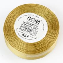 SATÉN STUHA 20MM / 15M ZLATÁ BARVA 104 - Saténové | FLORASYSTEM