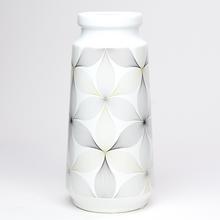 AKCIA! OBAL VÁZA BIELA KVETY 9x14,5x30,5CM - FLORASYSTEM