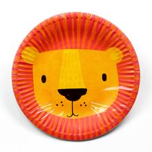 PPD1001200 TANIER PAPIER 18CM S/10 LION MASK - Párty riad | FLORASYSTEM