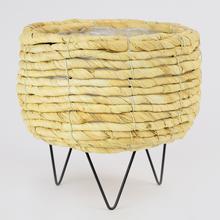 OBAL SLAMA NATUR S 20x19/13,5CM - Proutené obaly | FLORASYSTEM