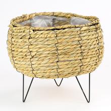 OBAL SLAMA HNEDÁ L 24x22.5/14.5CM - Proutené obaly | FLORASYSTEM